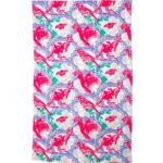 Ozkoi Aussie Lace Pink Cotton Tea Towel