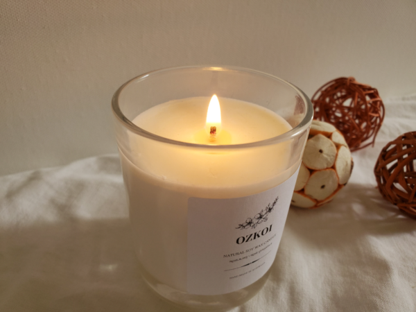 Soy Wax Candle/Rosemary・Rose geranium ozkoi