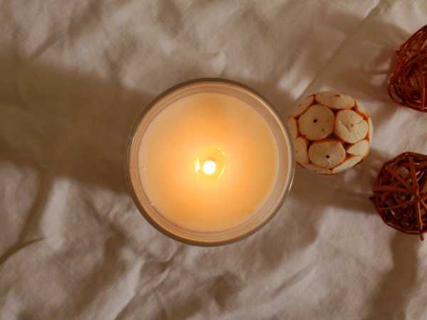 Soy Wax Candle/Rosemary・Rose geranium ozkoi