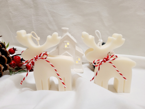 OzKoi Christmas reindeer Candle